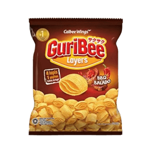 GURIBEE SNACK BBQ BALADO PCK 65g