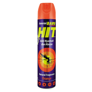 HIT INSEKTISIDA SPRAY ORANGE KLG 600mL