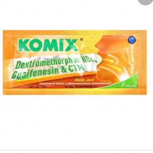 KOMIX HERBAL SIRUP OBAT BATUK JAHE 7 Ml