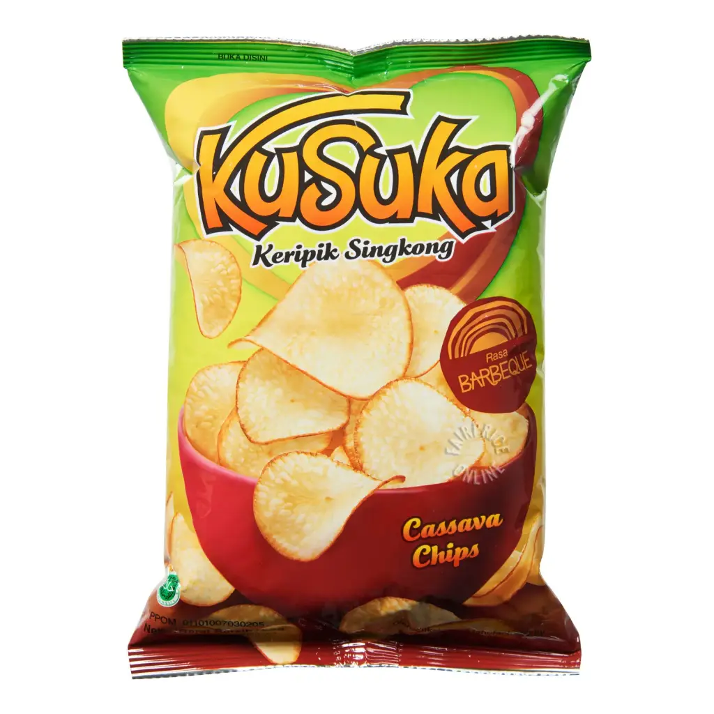 KUSUKA KERIPIK SINGKONG BARBEQUE PCK 60g