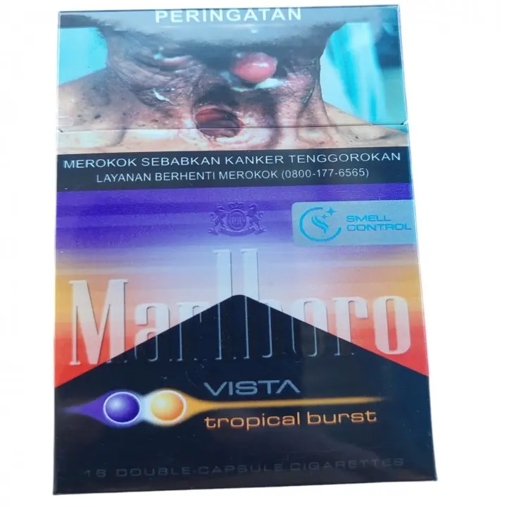 MARLBORO ROKOK FILTER VISTA TROPICAL BURST BKS 16'S