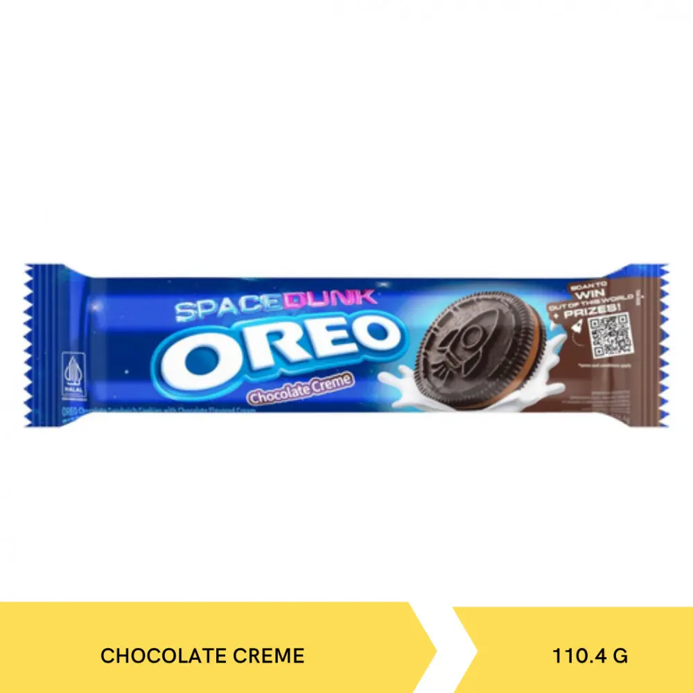 OREO SANDWICH CHOCOLATE CREME PCK 110.4g
