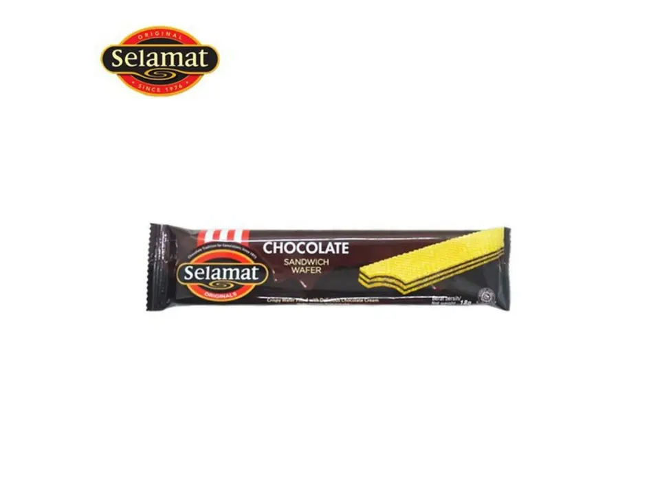 SELAMAT WAFER CHOCOLATE PCK 15/12g