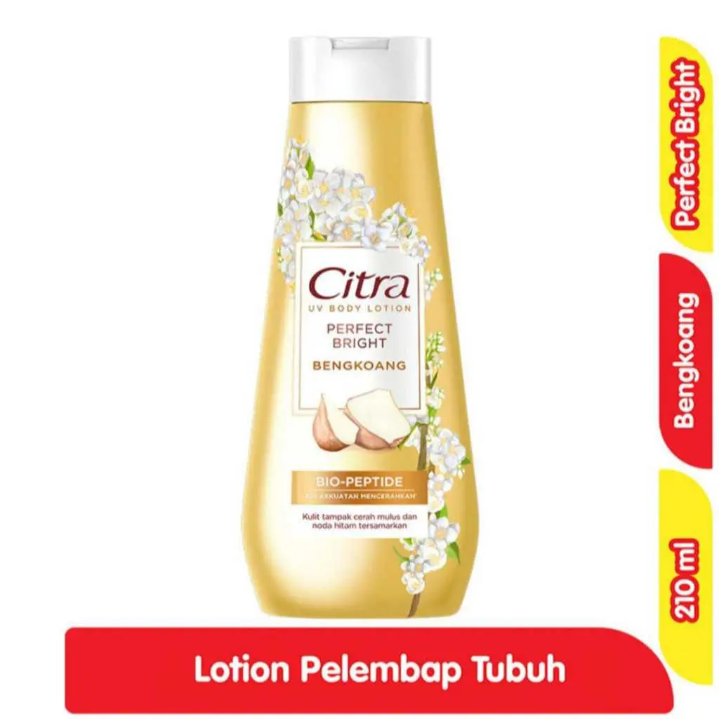 CITRA HBL PERFECT BRIGHT BENGKOANG 210ML 
