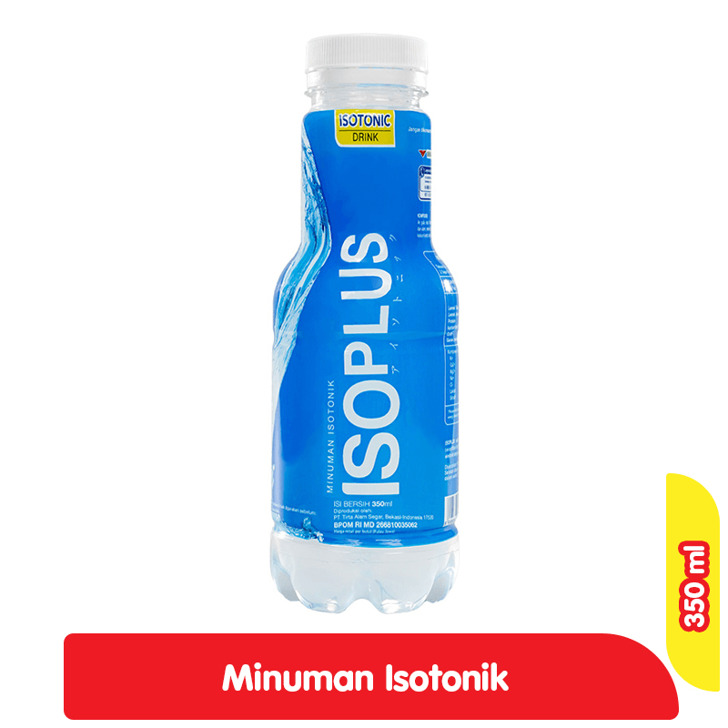 ISOPLUS MINUMAN ISOTONIK BOTOL 350 ML
