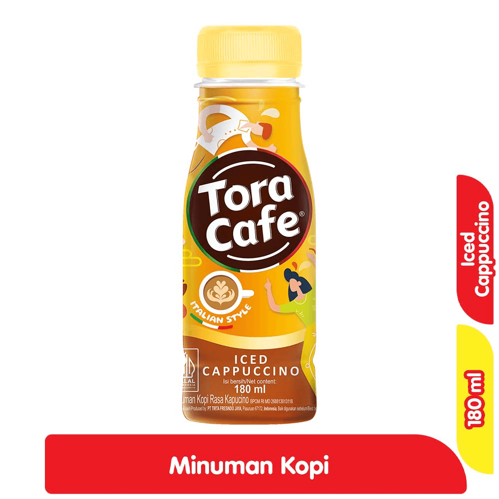 Toracafe Minuman Kopi Es Cappuccino 180 ml