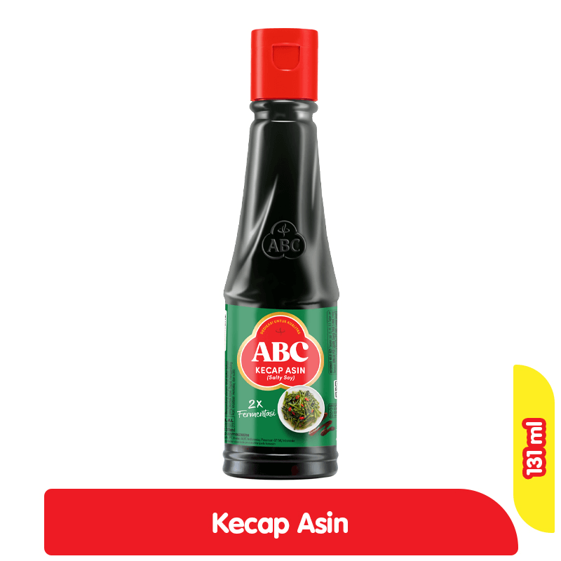 ABC Kecap Asin Botol 131 ml  x48