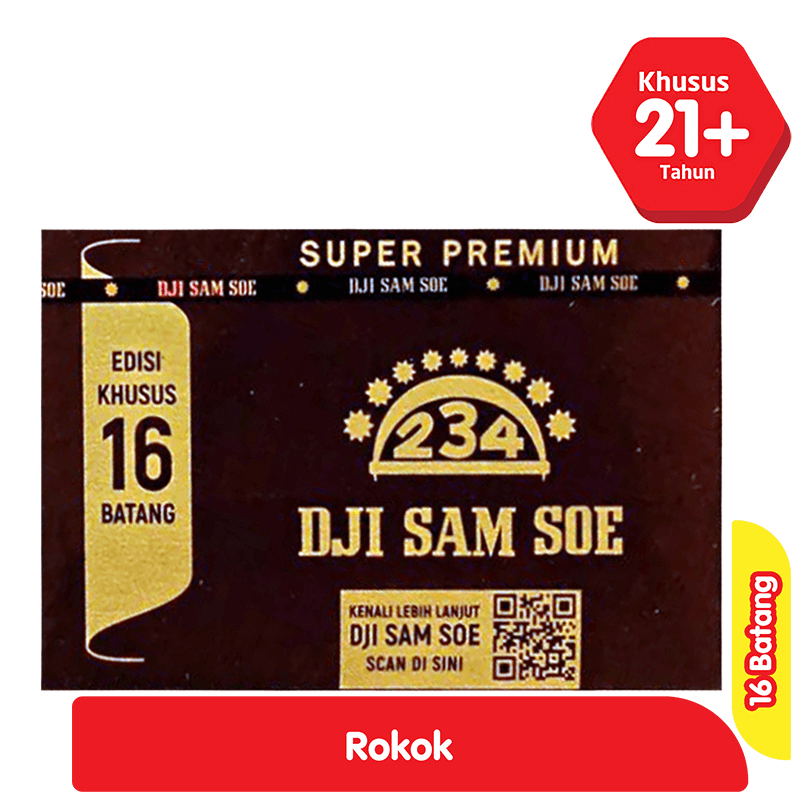 Dji Sam Soe Super Premium Rokok 16 Batang
