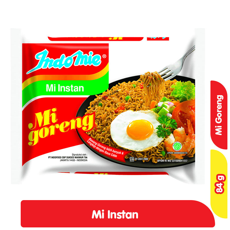 Indomie Mi Instan Goreng 75g