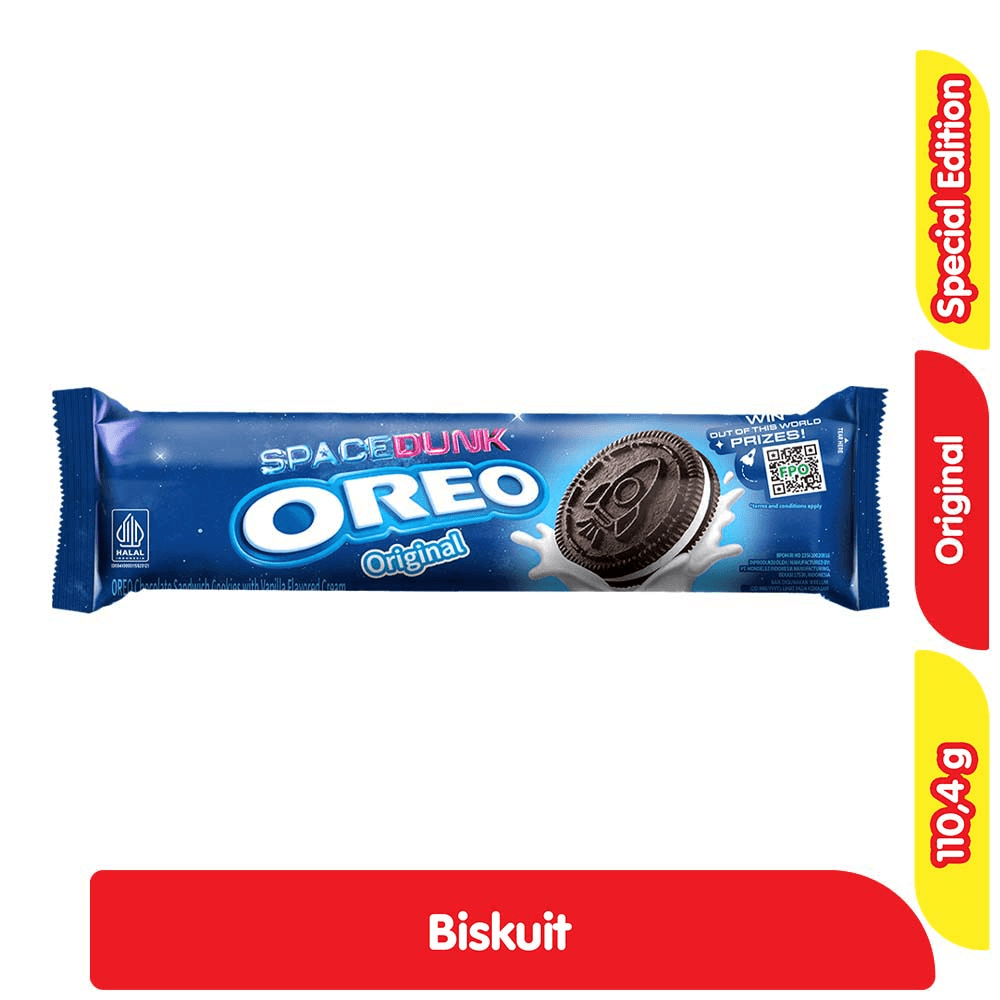 Oreo Sandwich Cream Vanila 110.4 g