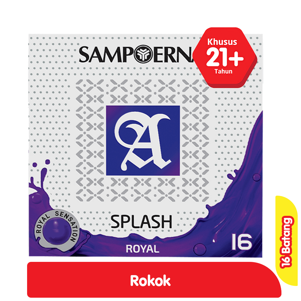 Sampoerna Splash Royal Rokok 16 Batang