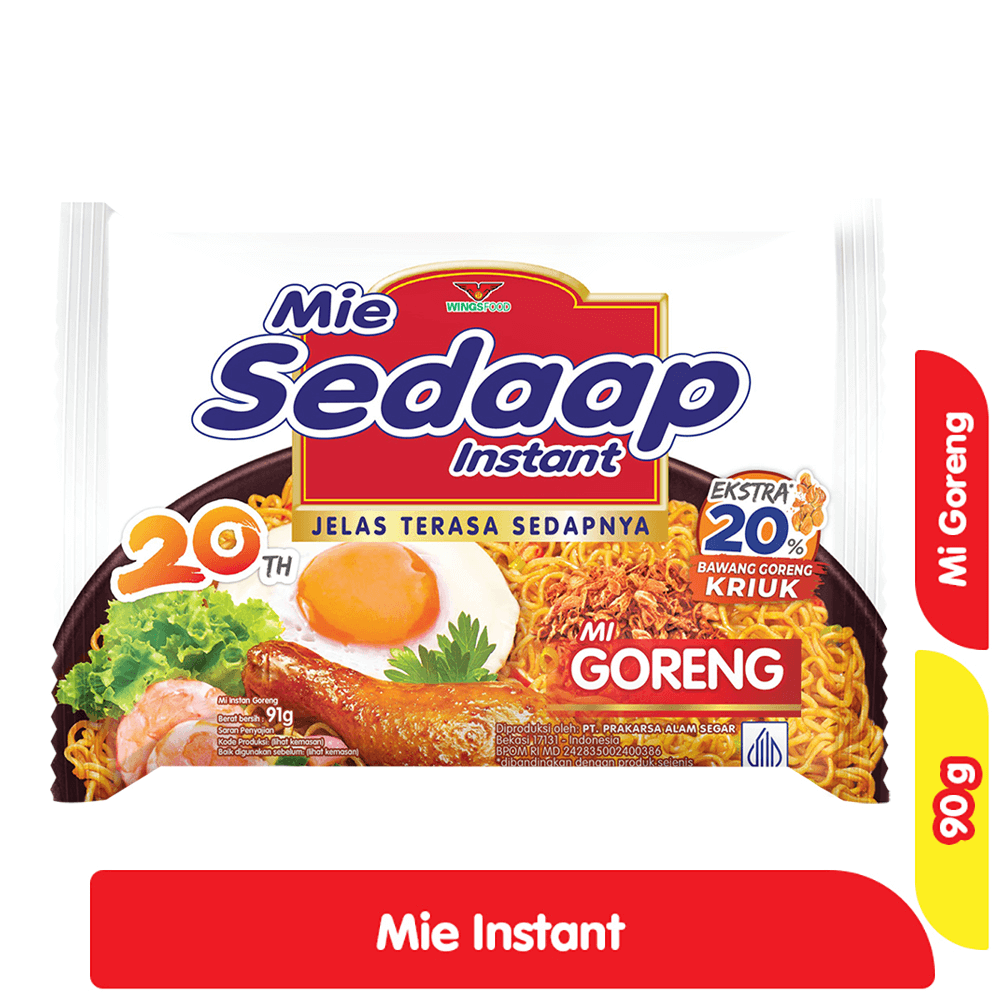 SEDAP MI INSTAN GORENG 90 GR
