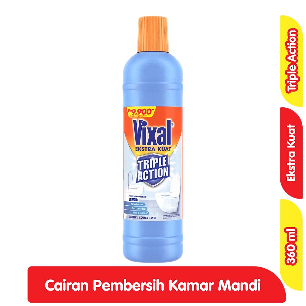 Vixal Cairan Pembersih Kamar Mandi Ekstra Kuat 360 ml