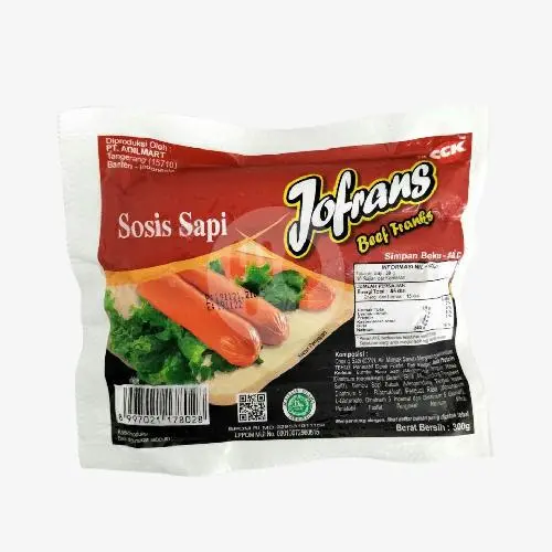 Jofrans Sosis Sapi isi 10 Batang