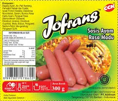 Jofrans Sosis Ayam Rasa Madu Isi 12 Batang