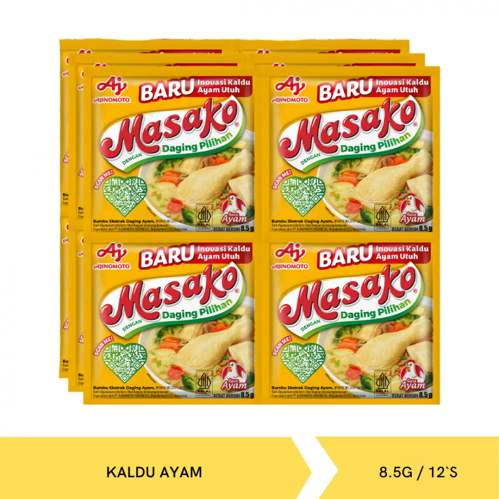 Masako Ayam Renteng 12x9gr