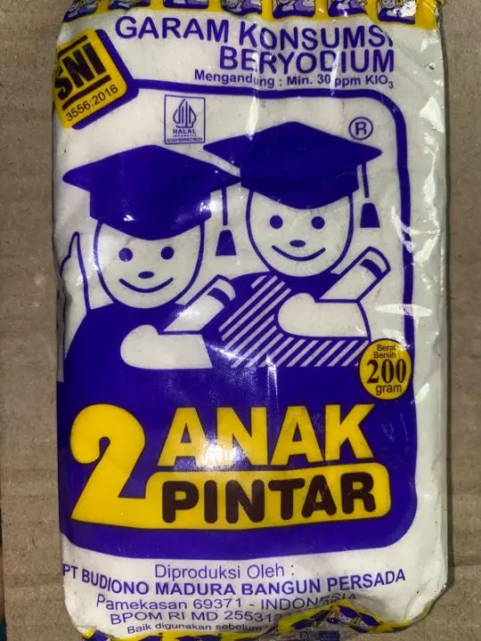 Garam Anak Pintar 4x20x250gr