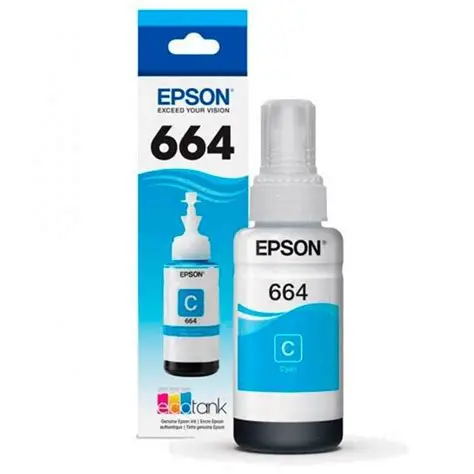 TINTA EPSON 664 CYAN