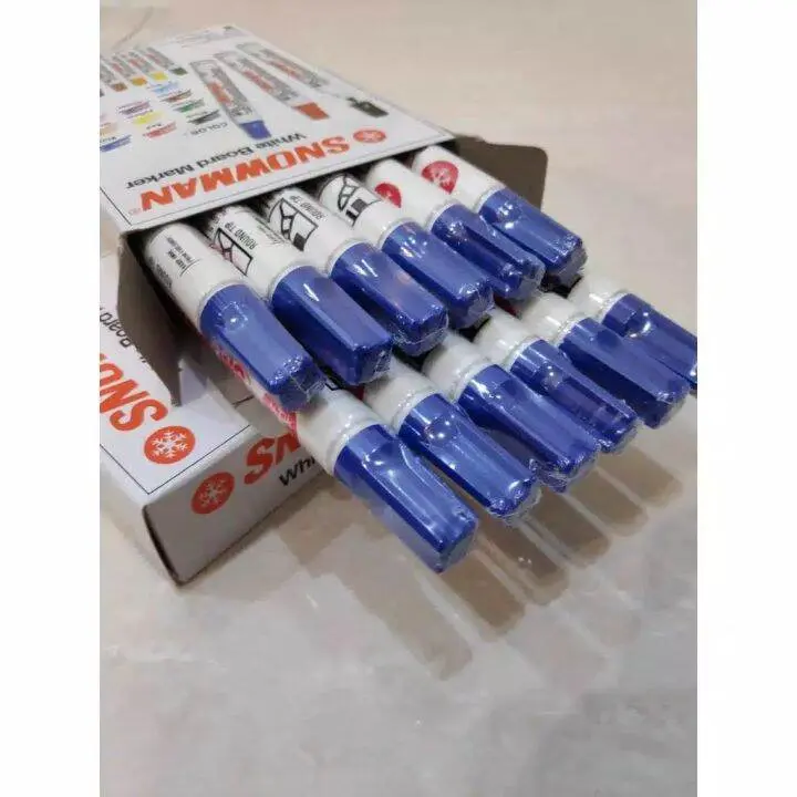 SPIDOL SNOWMAN BOARDMARKER BG-12 BLUE 