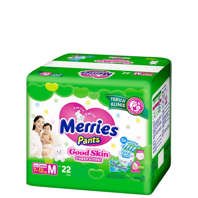 Merries Good Skin Popok Celana Bayi M 32 pcs
