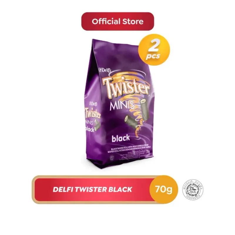 TWISTER BLACK VANILA 70GR