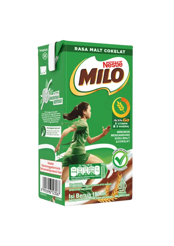 SUSU UHT MILO 180ml