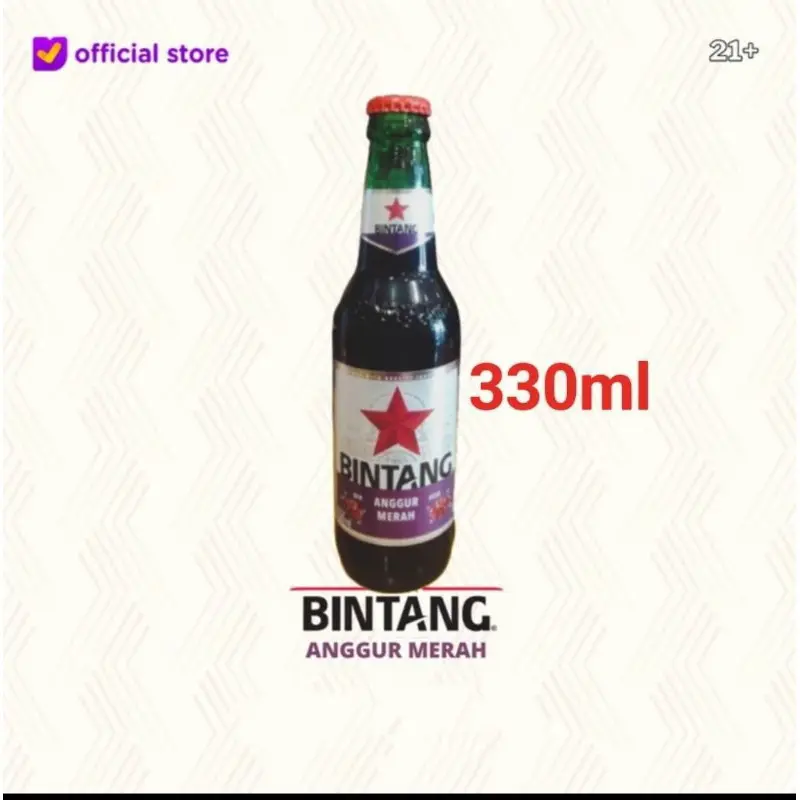 BINTANG ANGGUR MERAH 330ML