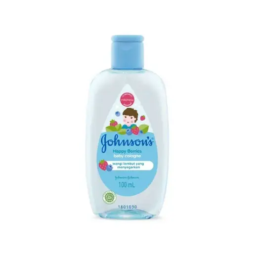 [1624] JOHNSONS BABY COLOGNE HAPPY BERRIES BTL 100 ML