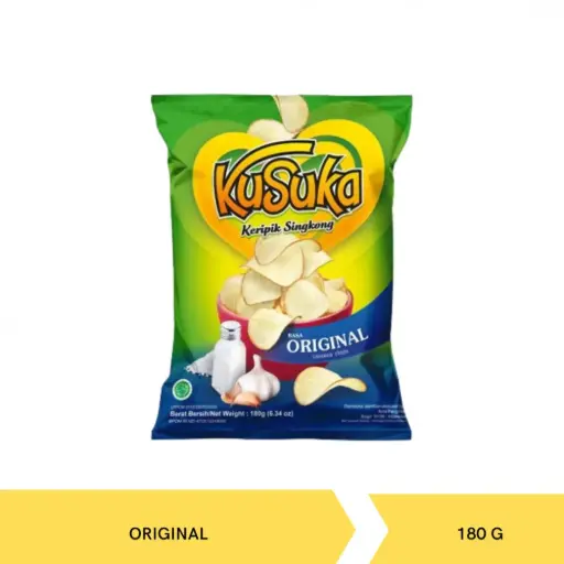 [1953] KUSUKA KERIPIK SINGKONG ORIGINAL PCK 180g