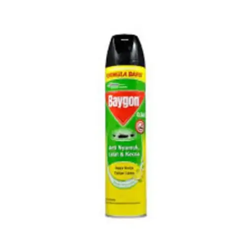 [231] BAYGON INSEKTISIDA SPRAY YELLOW/CTRUS FRESH KLG 600mL