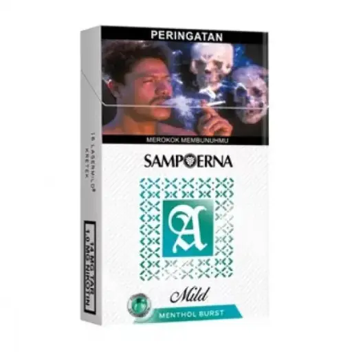 [3193] SAMPOERNA ROKOK FILTER MILD (PCS) MENTHOL BURST BKS 16'S