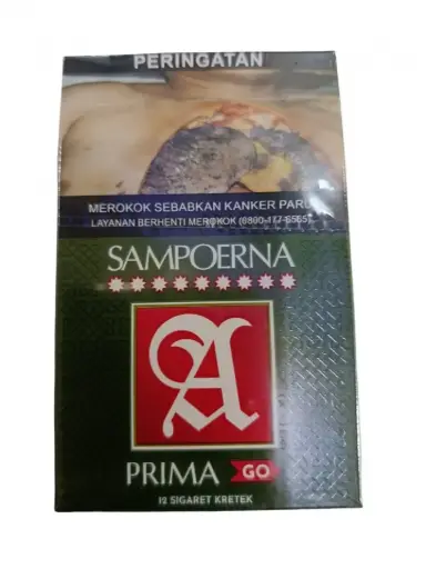 [3204] SAMPOERNA ROKOK KRETEK PRIMA GO BKS 12'S