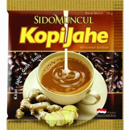 [3373] SIDO MUNCUL KOPI JAHE 28g ISI 10 SCH