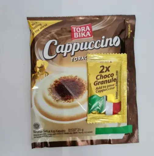 [3772] TORABIKA CAPPUCCINO EXTRA CHOCO GRANULE ISI 10 SCH