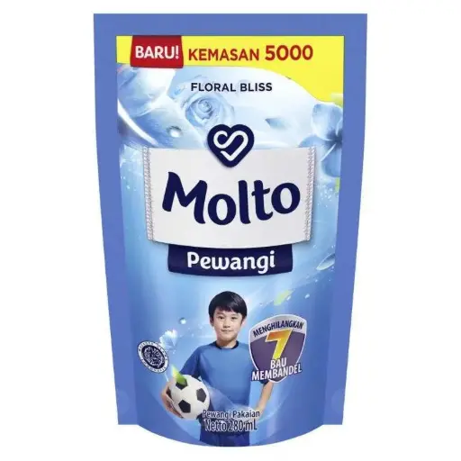 [4522] MOLTO PEWANGI ACTIVE FRESH 250ML