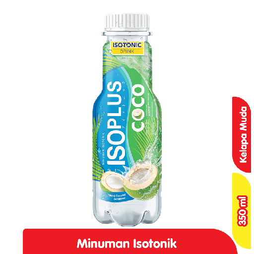 [6055] ISOPLUS MINUMAN ISOTONIK COCO 350 ML