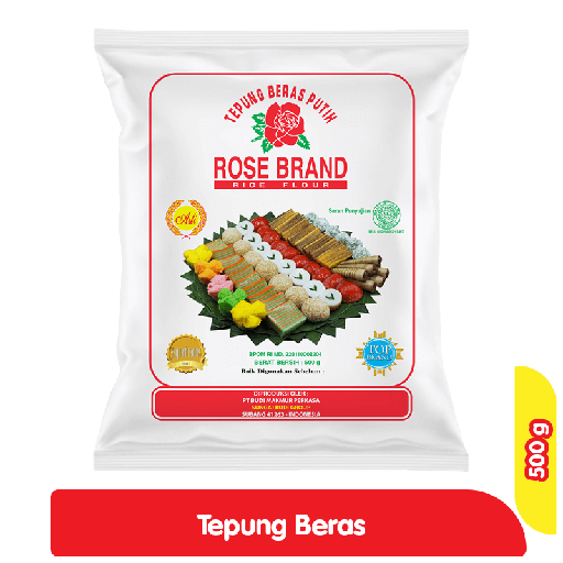 [7734] ROSE BRAND TEPUNG BERAS PUTIH 500 GR