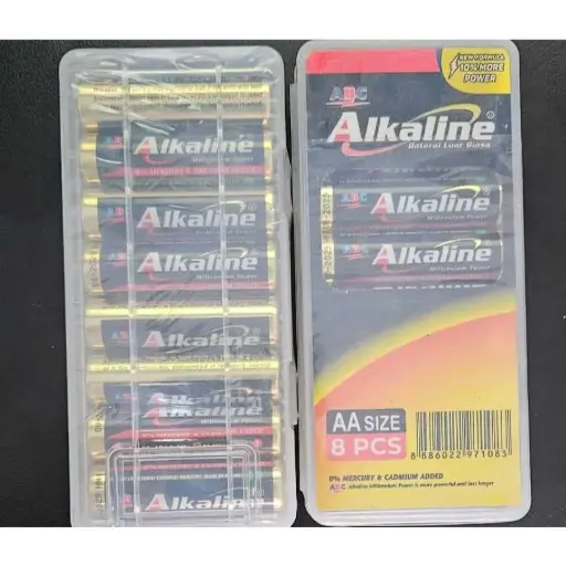 Alkaline ABC AA LR 06 Isi 8 pcs