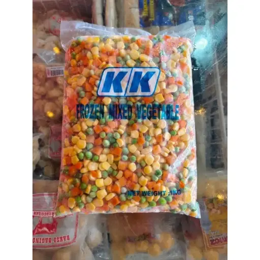 FROZEN VEGETABLES MIX 4 WAY 1 KG Merek KK