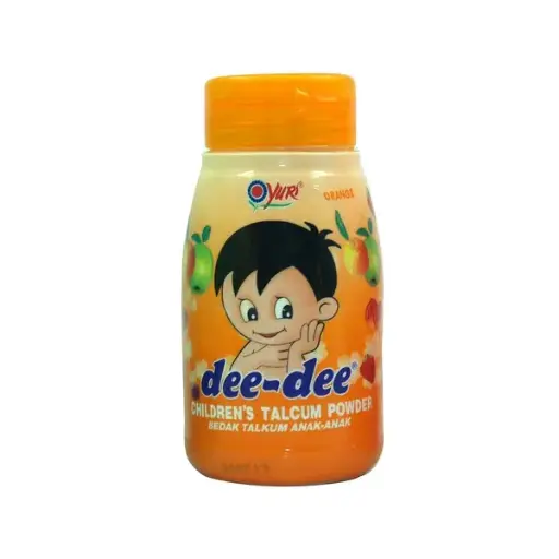 DEE DEE TALKUM POWDER ORANGE 150 GR