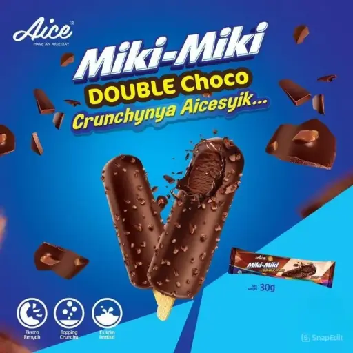 AICE MIKI MIKI DOUBLE CHOCO