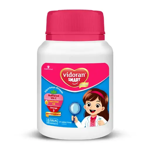 VIDORANT SMART RASA STRAWBERRY ISI 25 TABLET HISAP