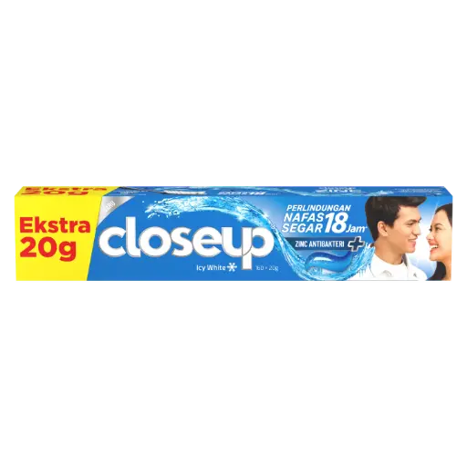 CLOSEUP PASTA GIGI ICY WHITE 160+20gr