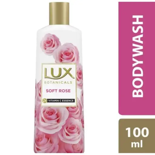 LUX BODY WASH SOFT ROSE 100ml