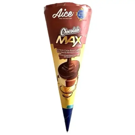 AICE CHOCOLATE MAX CONE