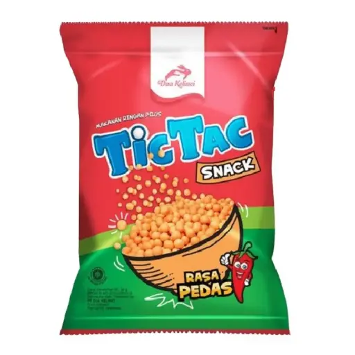 TICTAC SNACK PEDAS 80gr