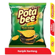 DRY POTABEE REGULAR GRILLED SEAWEED kemasan 65 gr